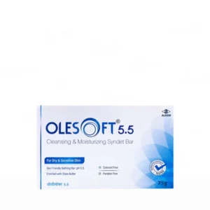 Olesoft 5.5 Cleansing & Moisturizing Syndet Bar